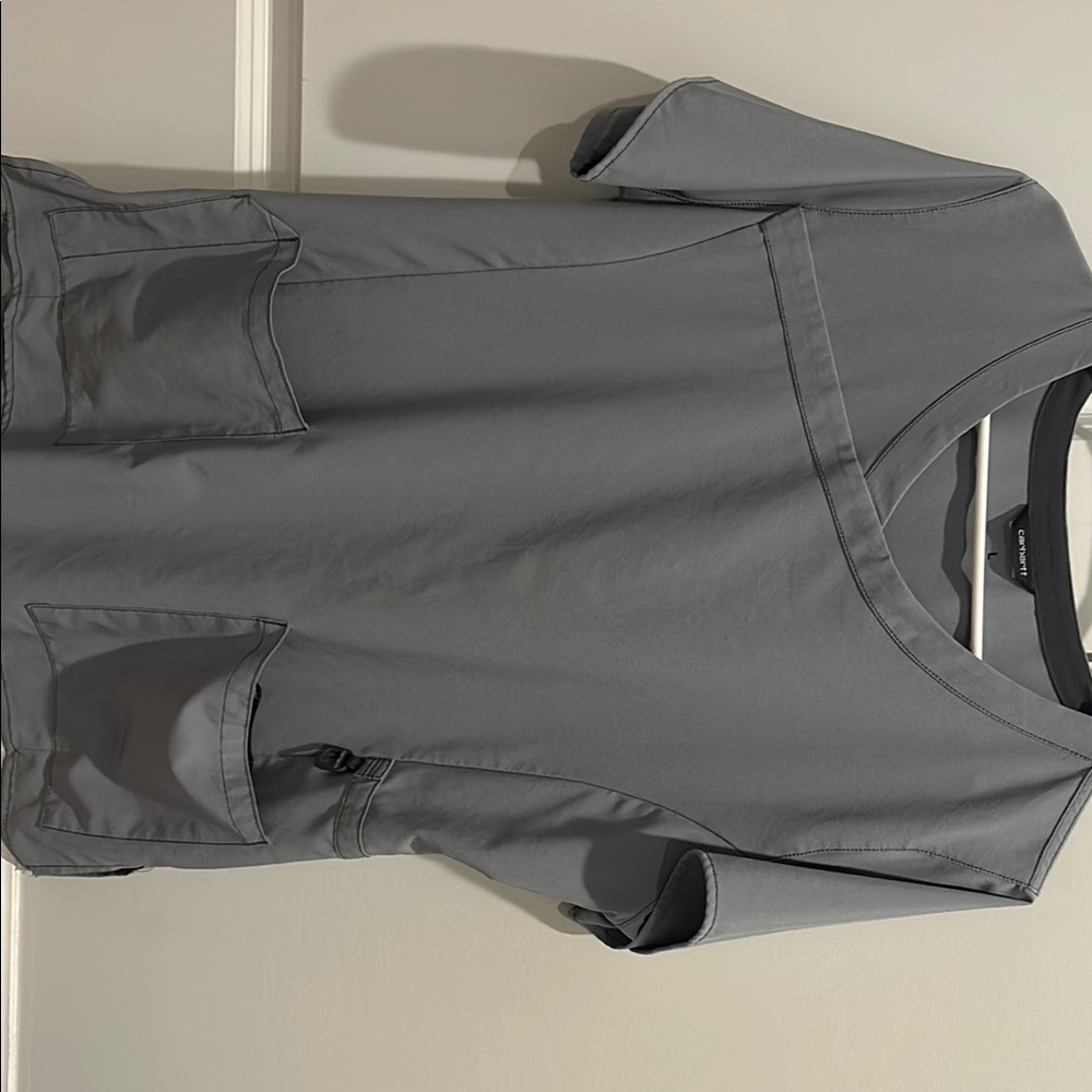 Cherokee Gray Scrub Top